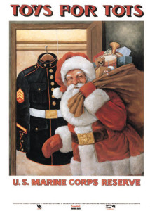 1992 Toys for Tots Poster