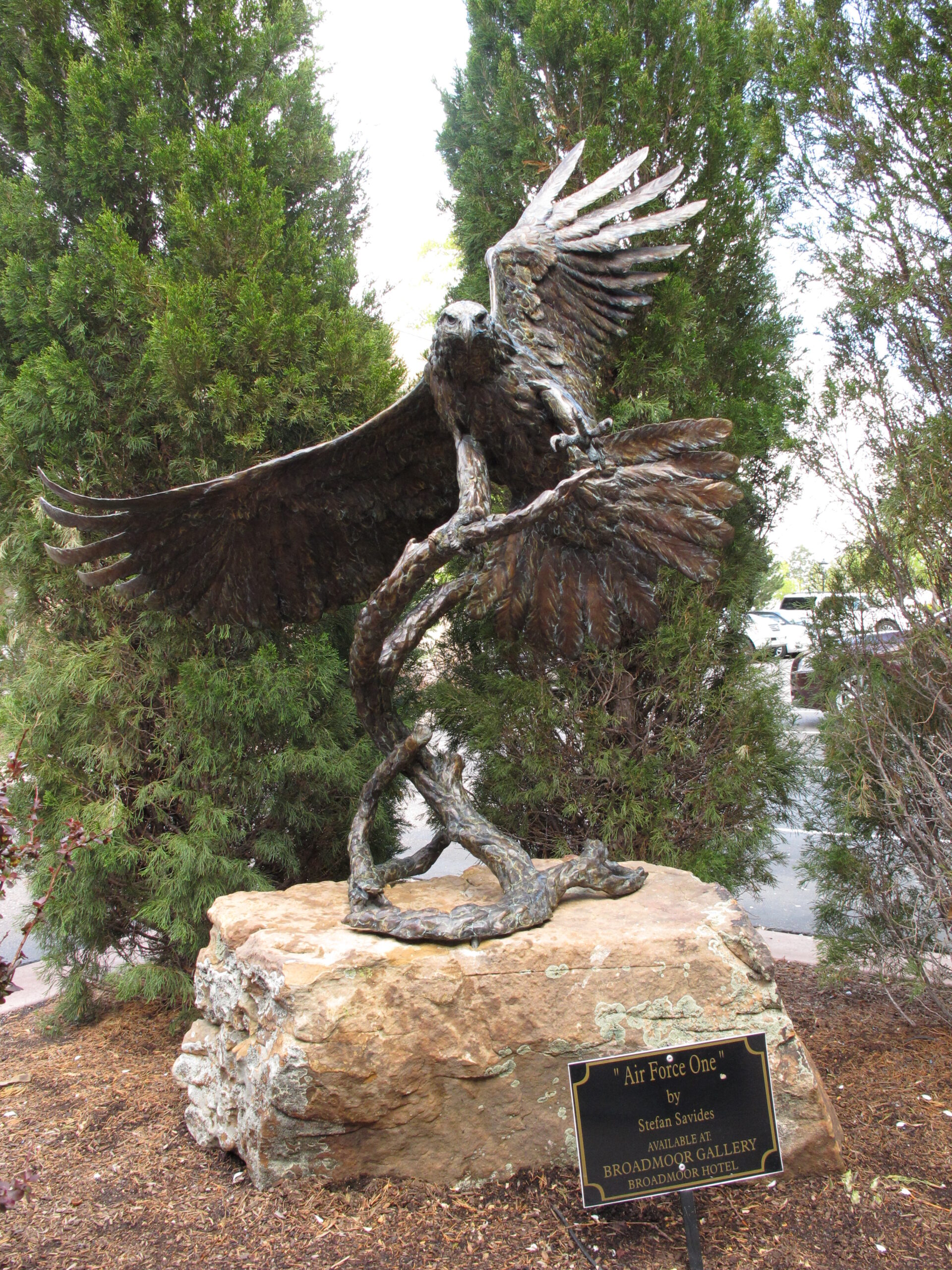 Air Force One - Bronze Eagle Statue c/o Broadmoor Galleries