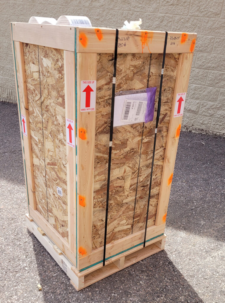 AIR FREIGHT CRATE SHIPPING