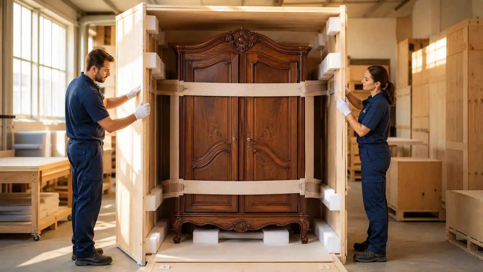 Unexpected Ways Custom Crating Protects Oversized Furniture